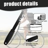 XINSUO Bicycle Chain Whip 3-Piece Set, Chain Whip and Sprocket