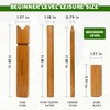 SunNordik Rubber Wood Kubb Yard Game Set for Kids &