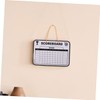 Gogogmee 2pcs Golf Scoreboard with Dry Erase Surface: Writable Erasable