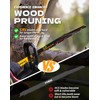 PRETEC Wood Pruning Reciprocating Saw Blades, 9 Inch Pruning Blades