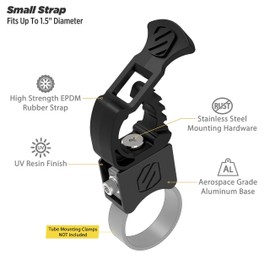 SCOSCHE PSM21004 BaseClamp Small Vehicle Strap Base Mount