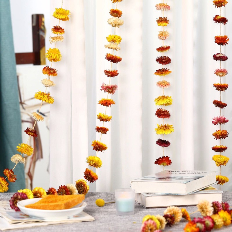 Pack of 30-40 dried flower heads for wedding and autumn