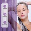 AmazerBath Purple Shower Curtain Liner Luxury, EVA Soft Clear Heavy