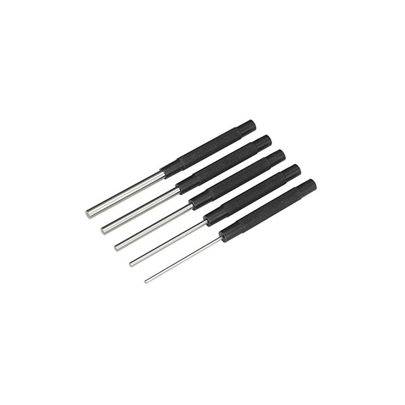 Sealey AK9124 Long Pattern Parallel Pin Punch Set, 5 Pieces