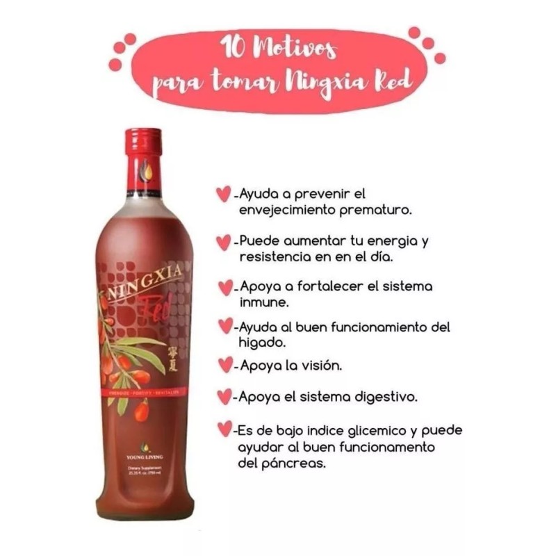 Young Living Ningxia Red + Aceite Esencial De Limón 5