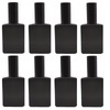 PimyRcyi 8PCS Square Glass Spray bottle,1.7oz Small Refillable Container with
