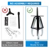 BESTOOL 3 Jaw Gear Puller,10 Ton Pulley Puller Tool, Removal