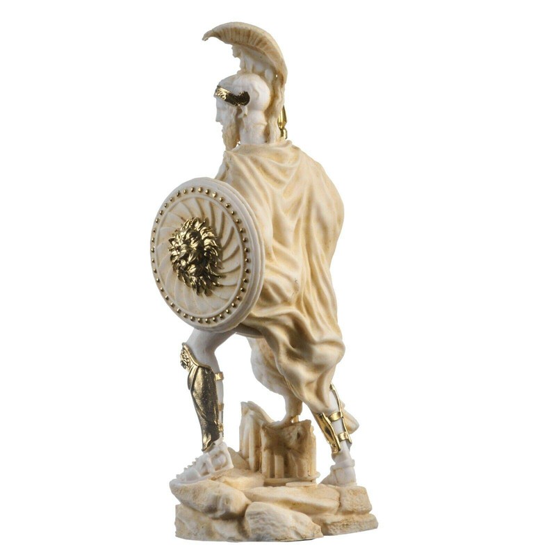 Ares Mars God of War Zeus Son Roman Statue Alabaster