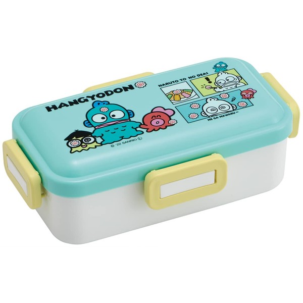 Skater PFLB6AG-A Hungyodon Comic Bento Box, 18.9 fl oz (530 ml), Antibacterial, Fluffy, Dome-Shaped Lid, For Women, Made in Japan