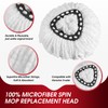 20 Packs Spin Mop Replacement Heads for Mop Replace Head