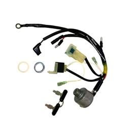 IGNITION LOCK WITH WIRING FOR GX ENGINES STARTER SWITCH ASSEMBLY GENUINE LAWN MOWER ELECTRI