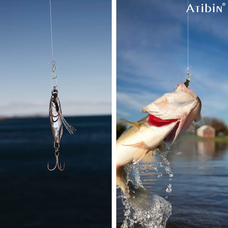 Atibin Bearing Swivels Strong Lures Snaps Marukan Snaps Fishing Jigging