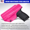 IWB KYDEX Universal Gun Holster, Adjustable Cant & 'Posi-Click' Retention,