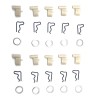 For STIHL 10pcs Recoil Starter Pawl Washer Clip For Stihl