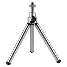 HOMSFOU Mini Fishing Tripod Stand for Outdoor Lighting,26cm 360° Rotation,Standard Screw,Never Fade,Wear-Resistant,Easy to Install