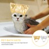 2Pcs Pet Shower Cap - Reusable Dog Shower Hat Ear