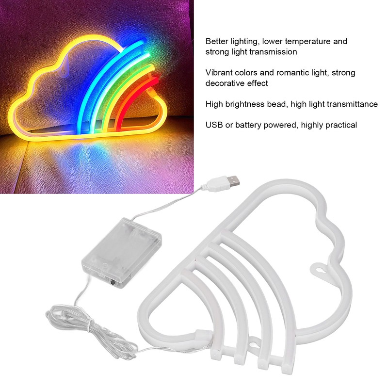 Neon Light High Brightness Battery Operated USB Powered Decorative LED