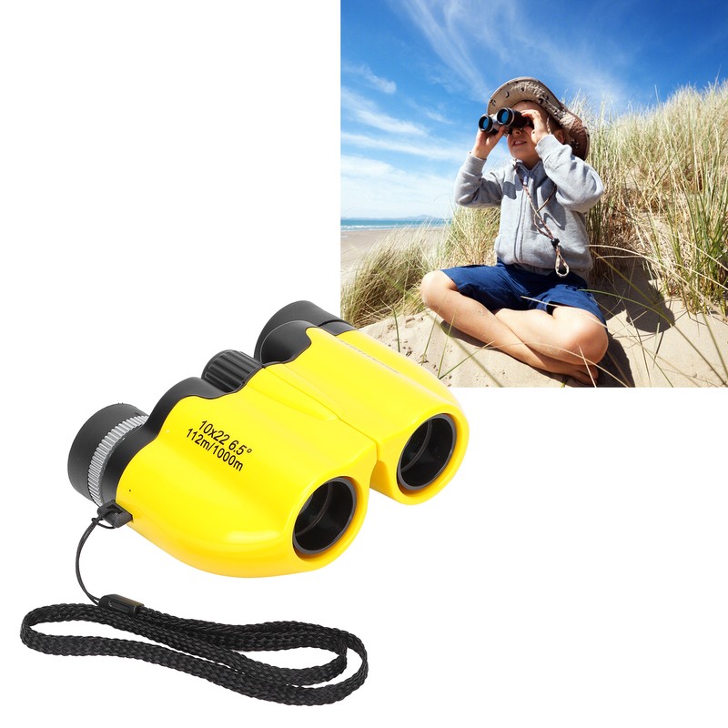 ZIYOUHU 10x22 Compact Children Telescope HD Imaging Portable Binoculars for