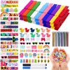 80Pcs Cheer Pins Spirit Clips Clothes Pins Wooden Cheer Pins