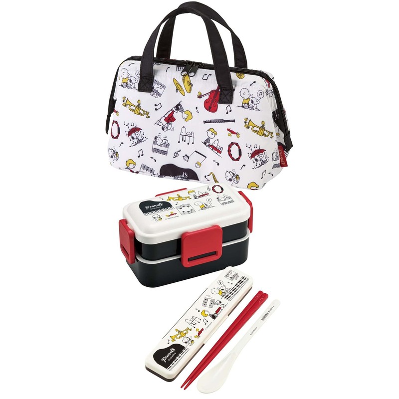Skater KGA1-A Snoopy Orchestra Insulated Lunch Bag