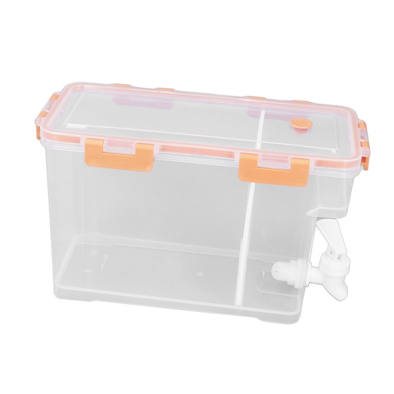 3.5L Drink Dispenser with Spigot Rubber Ring Safe Large Capacity
