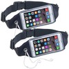 Xcase Waist Bag: 2 Set Waterproof Sports Running Belt for