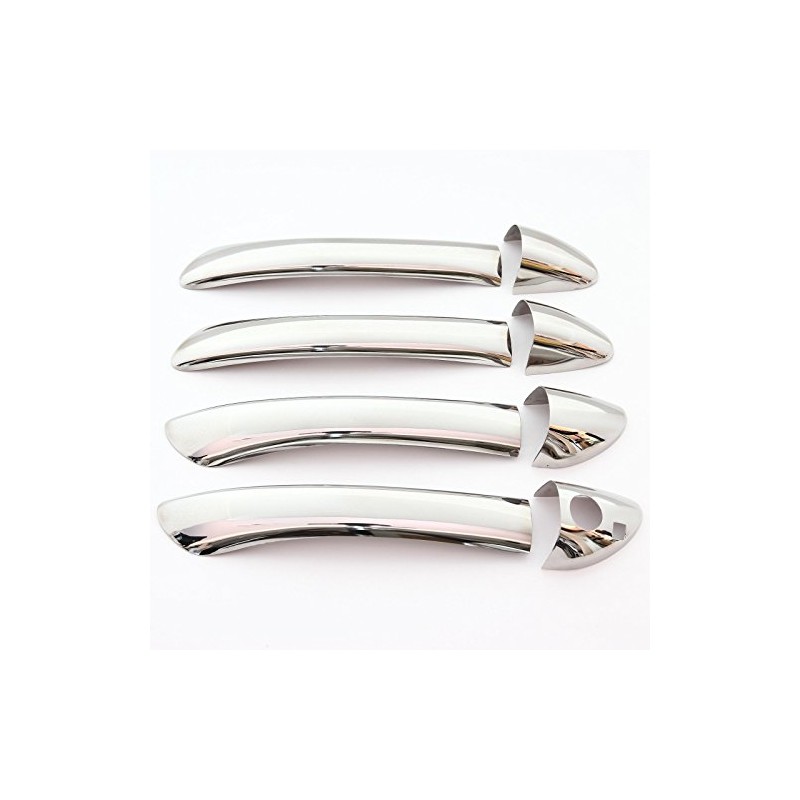 phil trade Chrome Stainless Steel Door Handles Caps