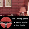 100 Pcs Tile Spacers, 10mm T-Shape Floor Tile, Removable Tiles