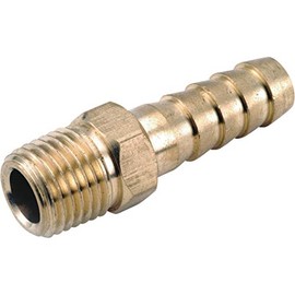 ANDERSON METALS 757001-0602 3/8 x 1/8MPT Barb Insert