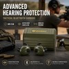 Shooting Earplugs for Hearing Protection – Bluetooth Noise Reduction Earbuds