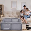 Whelping Box for Dogs and Puppies 48x48x18 inch Pet Whelping