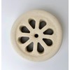 Matera Stone Round Air Vent Grille for 100mm Diameter Pipe