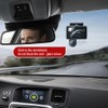 AIXXCUVQ Car 3Lens DVR 3-Channel Dash Cam Front and Rear