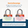 TSA Locks with Opening Alarm Indicator | TSA Suitcase Lock