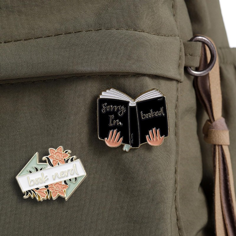 GTYHH 9 Elee Brooches Creative Design Brooches Literary Retro Brooches