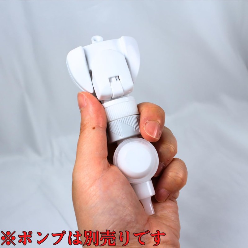 Refill Clip, Muji, Kao Pump, Dedicated Adapter, 3 Pieces, White,