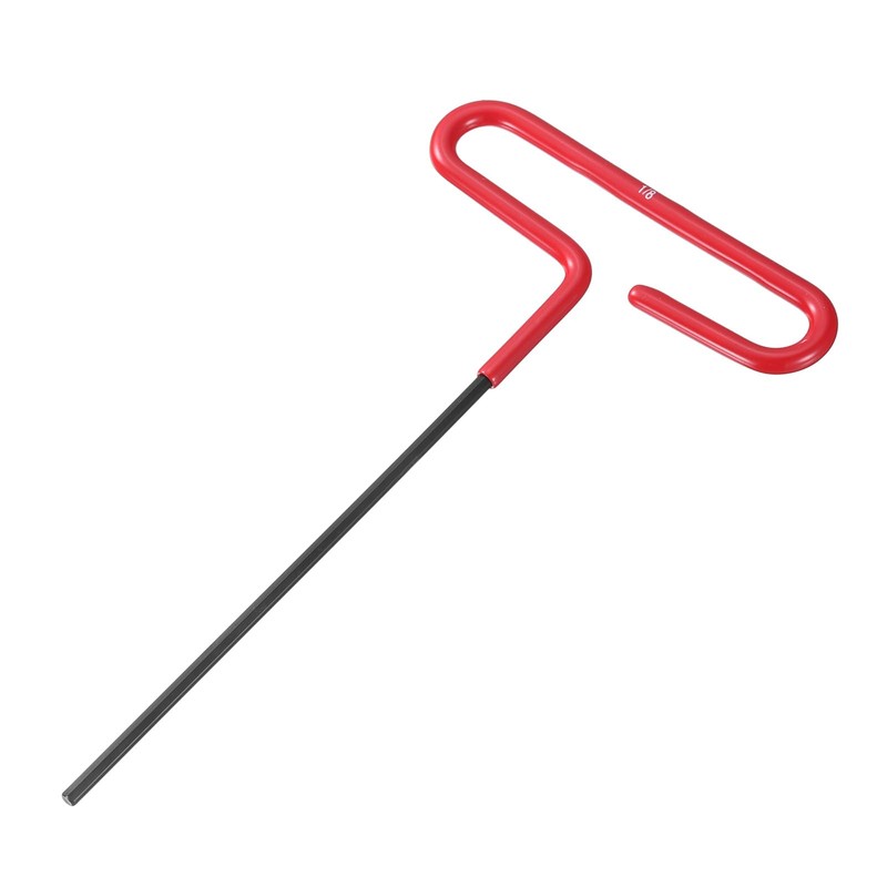 sourcing map T Handle Hex Key Wrench 1/8" SAE Long