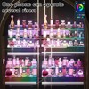16” Acrylic Display Organizer with LED Light - 3 Tier