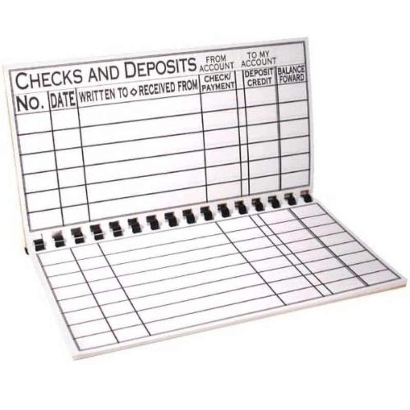 The Giant Print Check Register