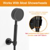 Shower Head Holder All Metal Handheld Shower Wand Bracket Adjustable