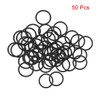 sourcingmap Nitrile Rubber O-Rings 8mm OD 6mm ID 1mm Width,