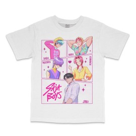 Hunter Demons Pop K Movie Inspired T-Shirts (US, Alpha, Small, XX-Large, Regular, Regular, Saja Boys)