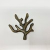 Coral Tree Branch Knob Drawer Pull, Cabinet Dresser (Antique Bronze)