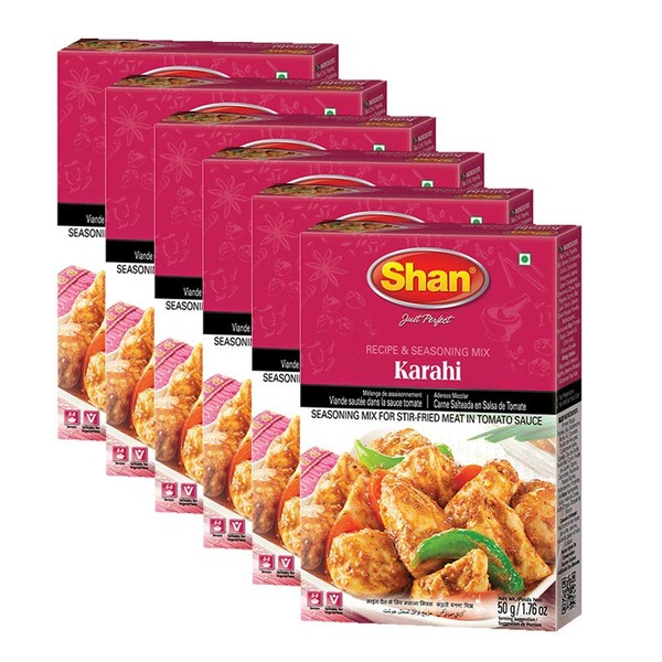 Shan - Karahi Seasoning Mix (50g) - Spice Packets for