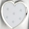 Heart Picture Frame with Silver Metal 13.5 CM