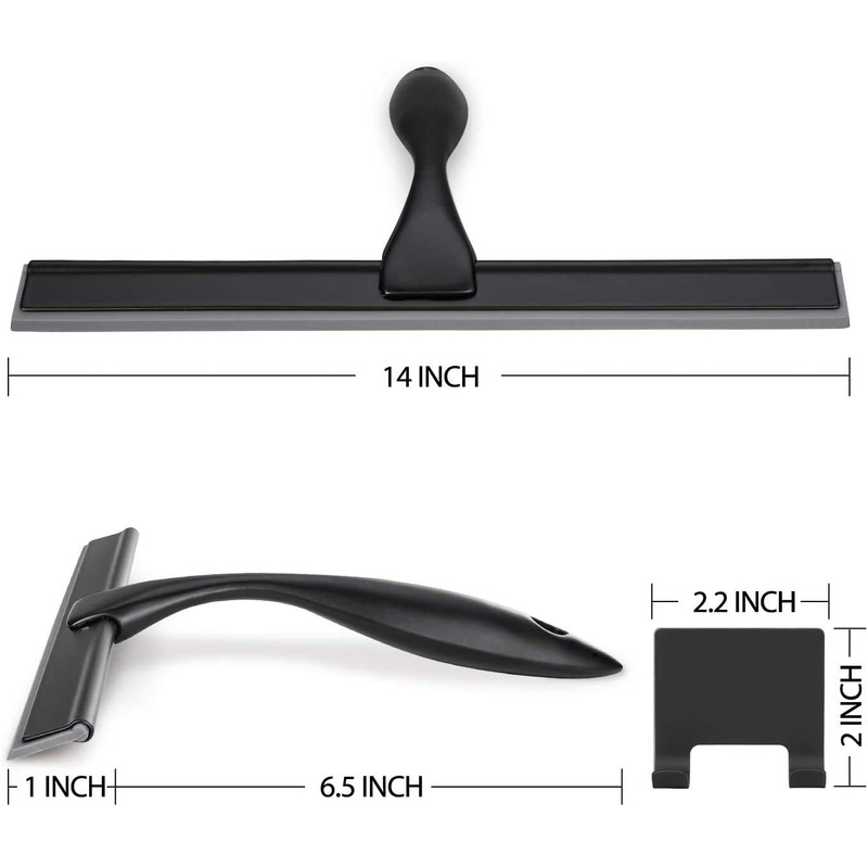 All-Purpose Shower Squeegee for Shower Doors, Bathroom, Window and Car