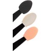 100Pcs Small Eyeshadow Applicators Eye Shadow Sponge Applicator Sticks Eye