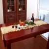 Simhomsen Embroidered Snowflakes Table Runners for Christmas Holiday and Winter
