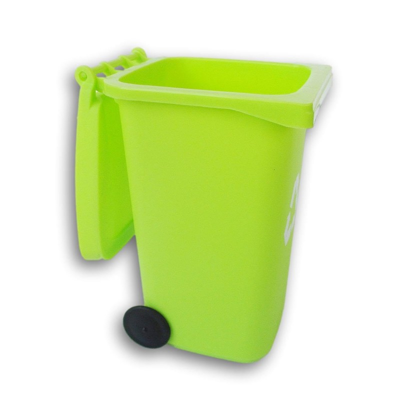 Making the Grade Mini Curbside Recycle Can Pencil Cup Holder