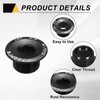 sourcing map 2pcs Bike Crank Cover Screw M18 Aluminum Alloy